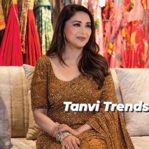 Golden Sequence work saree